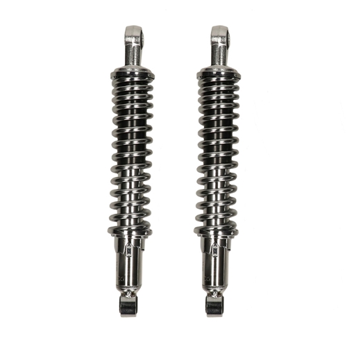 Stötdämpare 310mm/12mm/10mm Krom - Forsa MDI (Honda MT50/MB50)