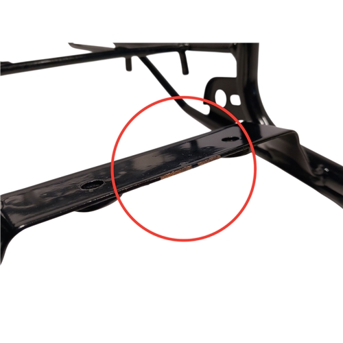 Pakethållare Yamaha DT50MX, reservdelar och tillbehör till moped, RINAB