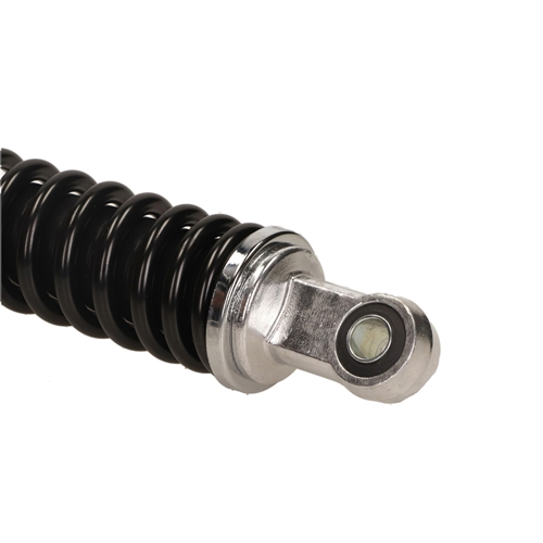 Stötdämpare 335mm/12mm/10mm Svart/Krom MDI (Honda MT50/MB50), reservdelar och tillbehör till moped, RINAB