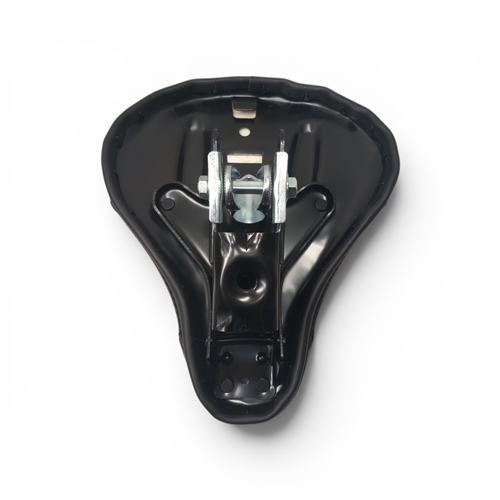 Sadel, svart, stolp-/fyrkantsfäste (Transportmoped), reservdelar moped, RINAB