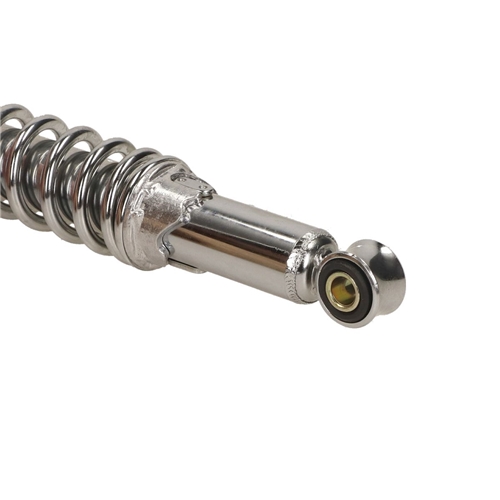 Stötdämpare 240mm/10mm/10mm Krom (Puch/Tomos/Universal), Reservdelar till moped, RINAB, moped, 
