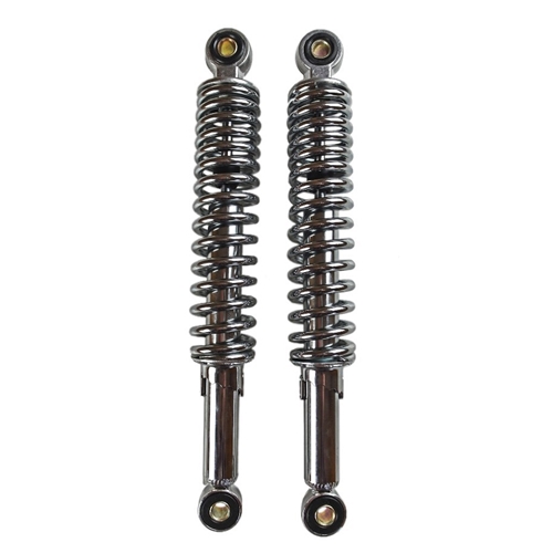 Stötdämpare 335mm/12mm/12mm Krom (Honda MT50/MB50)