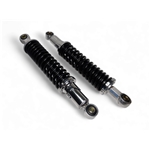 Stötdämpare 310mm/10mm/10mm Krom/Svart (Universal)