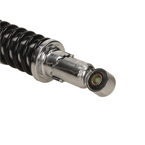 Stötdämpare 310mm/12mm/10mm Krom/Svart (Honda MT50/MB50), Reservdelar till moped, RINAB, moped, 