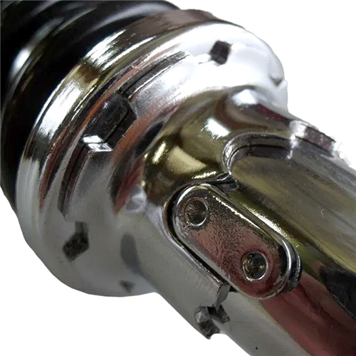 Stötdämpare 335mm/12mm/12mm Krom/Svart (Honda MT50/MB50), Reservdelar till moped, RINAB, moped, 