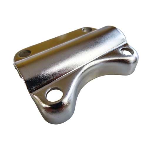 Styrklämma, krom, framgaffel (Puch Maxi), RINAB