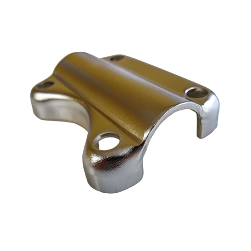 Styrklämma, krom, framgaffel (Puch Maxi), RINAB