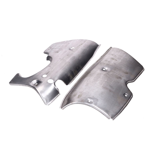 Sidopanelsset Kreidler 5 vxl, olackade, Reservdelar till moped, RINAB, moped, 