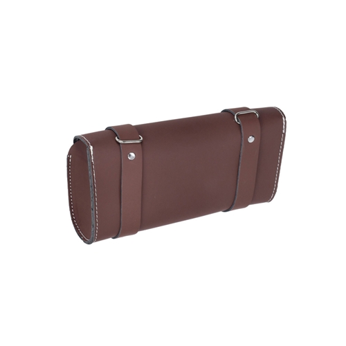 Verktygsväska, brun, Reservdelar till moped, RINAB, moped, 