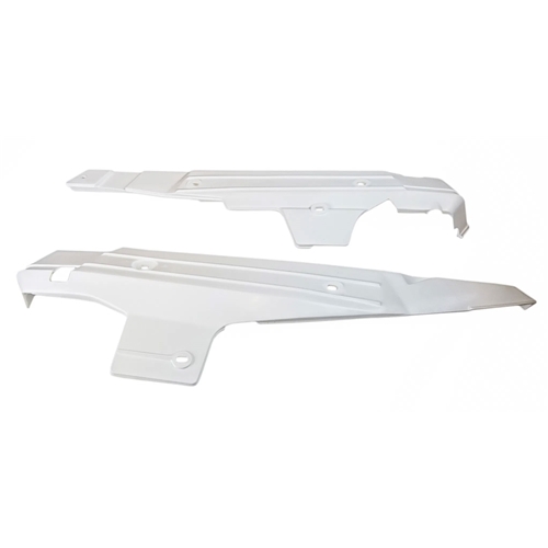 Sidokåpor, Vit (Puch Maxi m. trampstart/bakfjädring), reservdelar och tilbehör till moped, RINAB