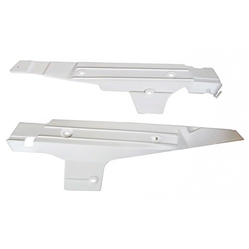 Sidokåpor, Vit (Puch Maxi m. trampstart/bakfjädring), reservdelar och tilbehör till moped, RINAB