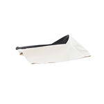 Sadelklädsel, Svart/Vit (Puch Alabama 1961-65)