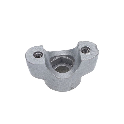 Styrfäste/styröverfall, undre halva, silver (Tomos)