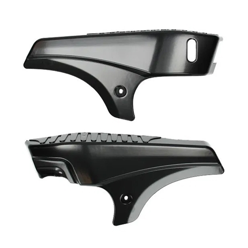 Sidokåpor / kåpsats, svart, matt (Tomos A35)