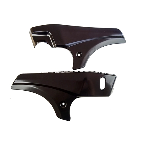 Sidokåpor / kåpsats, svart, matt (Tomos A35)