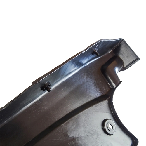 Sidokåpor / kåpsats, svart, matt (Tomos A35)