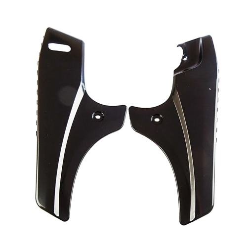 Sidokåpor / kåpsats, svart, matt (Tomos A35)