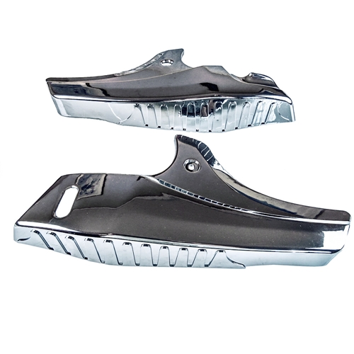 Sidokåpor / kåpsats, krom (Tomos A35)