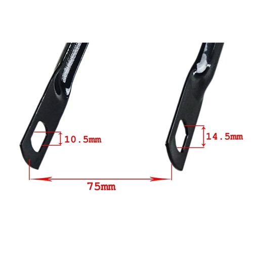 Skärmstag svart, framskärm äldre (Tomos A3/A35)