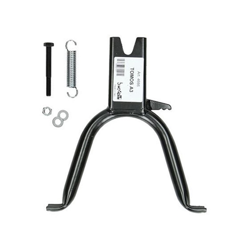 Centralstöd förstärkt, svart, 24cm - BUZZETTI (Tomos A3/A35)