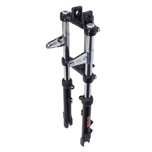 Framgaffel, hydraulisk, Svart/Krom (Piaggio Ciao) CIF, RINAB