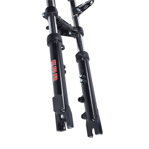 Framgaffel, hydraulisk, Svart/Krom (Piaggio Ciao) CIF, RINAB