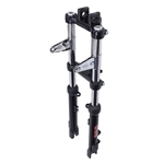 Framgaffel, hydraulisk, Svart/Krom (Piaggio Ciao) CIF