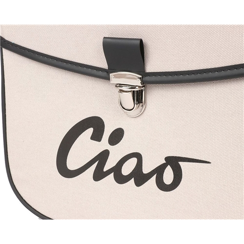 Sidoväska Moto-Nostra Grå/Svart (Piaggio Ciao), RINAB