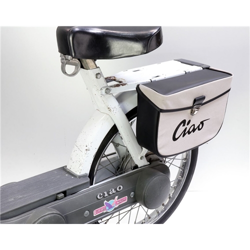 Sidoväska Moto-Nostra Grå/Svart (Piaggio Ciao), RINAB