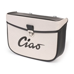 Sidoväska Moto-Nostra Grå/Svart (Piaggio Ciao)