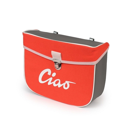 Sidoväska Moto-Nostra Orange/Grå (Piaggio Ciao), RINAB