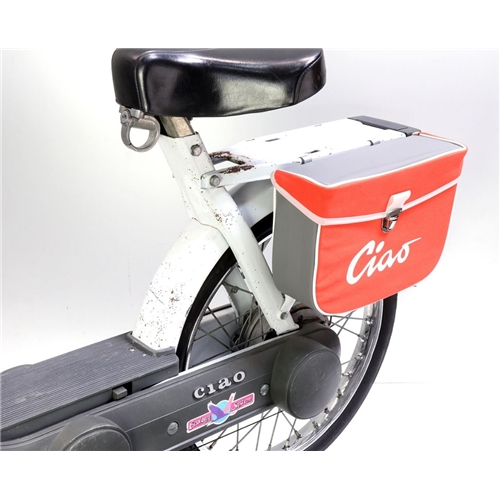 Sidoväska Moto-Nostra Orange/Grå (Piaggio Ciao), RINAB