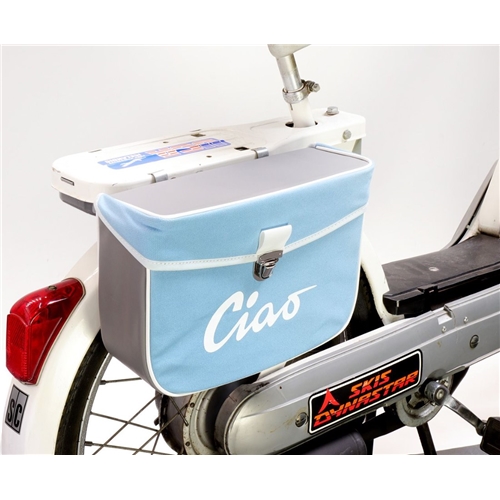 Sidoväska Moto-Nostra Blå/Grå (Piaggio Ciao), RINAB