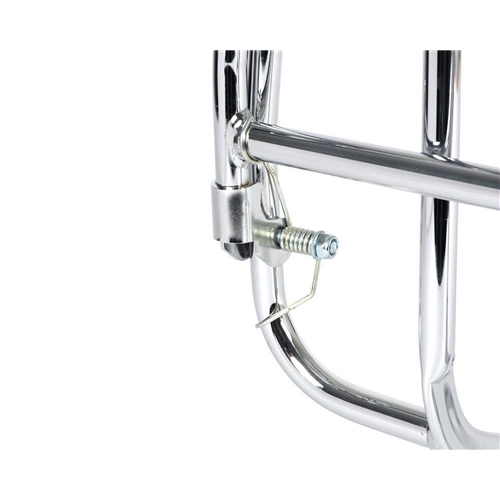 Pakethållare fram, krom (Piaggio Ciao PX/PXV) Moto-Nostra, RINAB