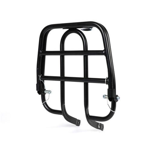 Pakethållare fram, svart (Piaggio Ciao PX/PXV) Moto-Nostra, RINAB