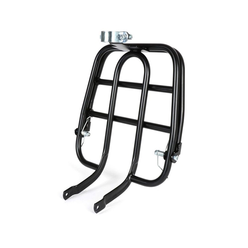 Pakethållare fram, svart (Piaggio Ciao PX/PXV) Moto-Nostra, RINAB