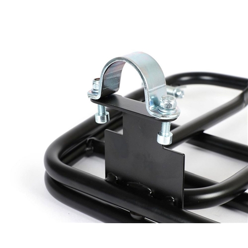 Pakethållare fram, svart (Piaggio Ciao PX/PXV) Moto-Nostra, RINAB