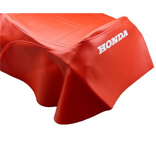 Sadelklädsel lång "buddyseat", röd (Honda MB50)