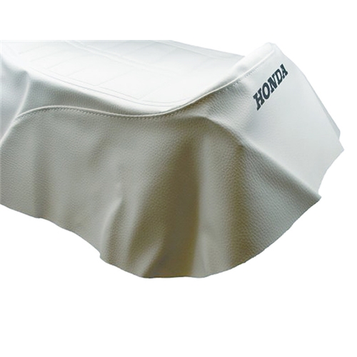 Sadelklädsel lång "buddyseat", vit (Honda MB50)