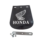 Stänkskydd svart m. logo "vingar" (Honda MB/MT50)