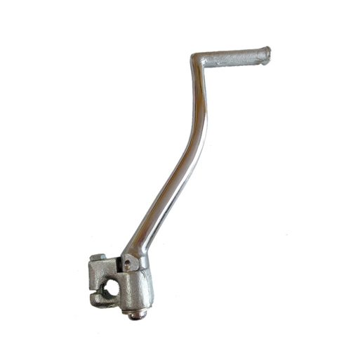 Kickpedal aluminium/krom, 14mm axel (Honda MB)