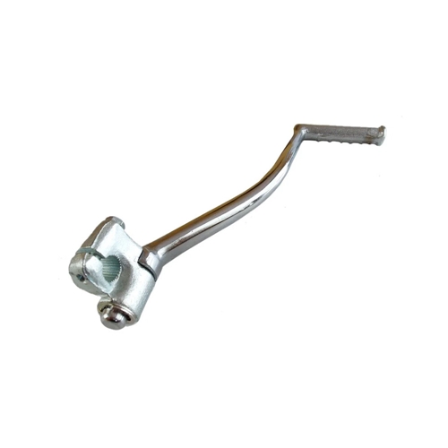 Kickpedal aluminium/krom, 14mm axel (Honda MB)