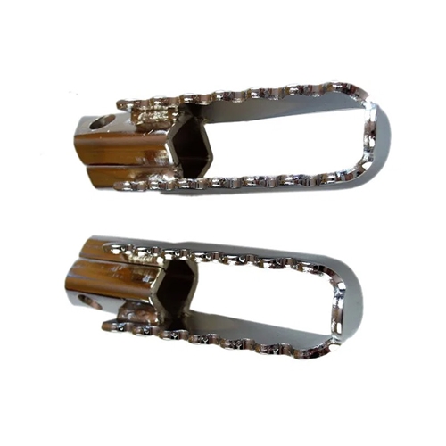 Fotstöd krom (Uppfällbar)