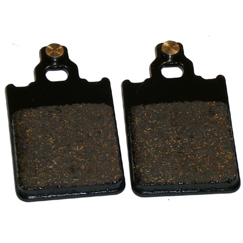 Bromsklossar SBS (57,0 x 31,4 x 5,5mm), reservdelar moped, enduro, mc, RINAB