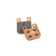Bromsbelägg racing, sinter-metal (45,4 x 35,7 x 6mm)