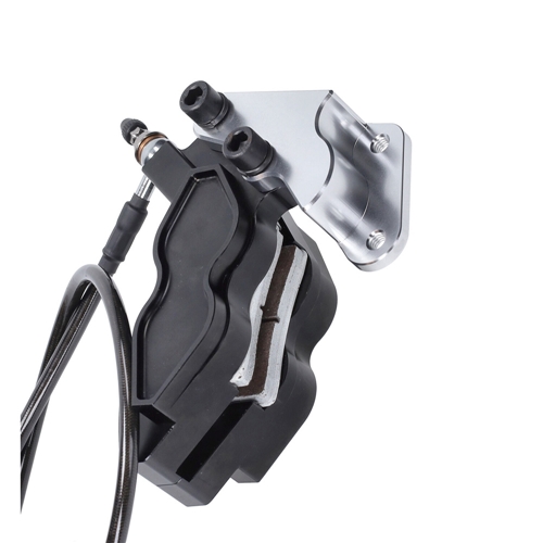 Komplett frambroms, skiva/bromsok/belägg (Honda MB50/MB80)