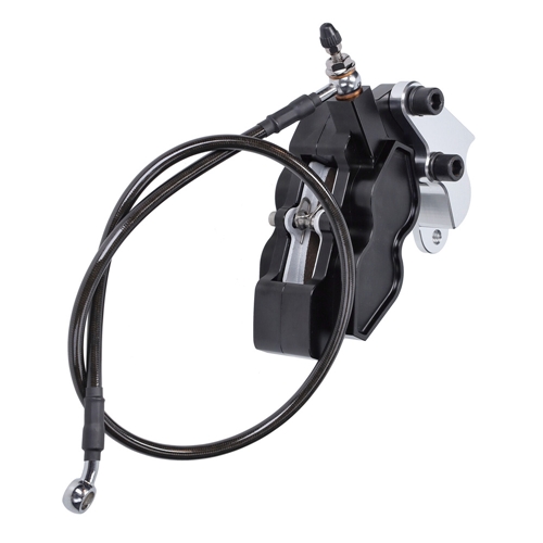 Komplett frambroms, skiva/bromsok/belägg (Honda MB50/MB80)