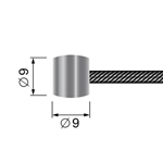Innervajer Ø2mm L=2500mm