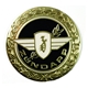 Tankemblem, svart Ø64mm (Zündapp 1968-74)