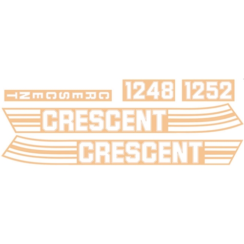 Dekalsats Cresent, Reservdelar till moped, RINAB, moped, 